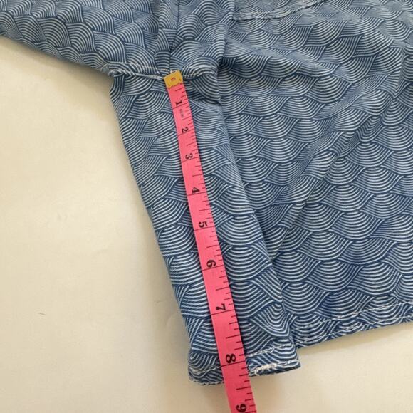 Johnnie-O Men's Swim Trunks Drawstring WAVES Board Shorts Medium Surf Beachy - Picture 8 of 10